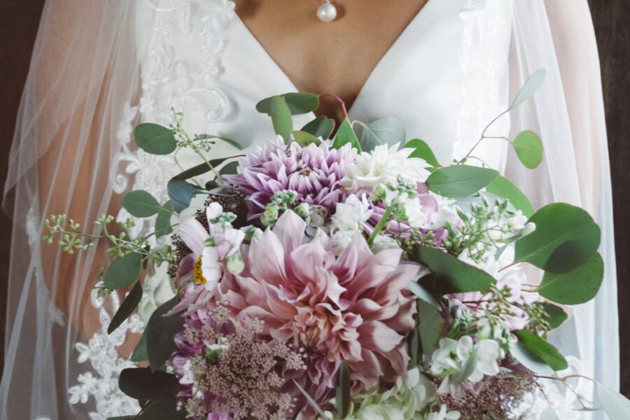 wedding flowers, bridal bouquet, dahlia, pink wedding bouquet, large bouquet,