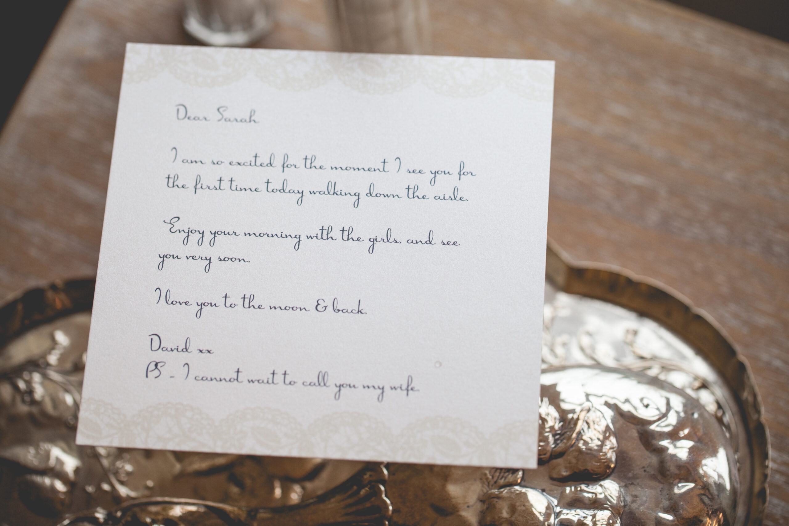 love letters, wedding vendors, wedding day details, wedding suppliers,